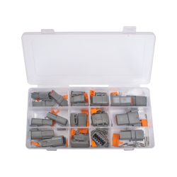 ASSORTED DTM CONNECTORS 126 PCE