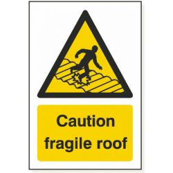 Caution Fragile Roof