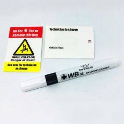 Reusable Car Key Lockout Tags